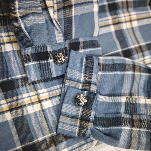 Chrome Hearts Check Quilted Shirt Jacket - Picture 11 of 11